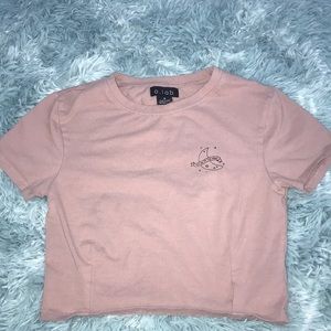 Zumiez Pink Crop Top